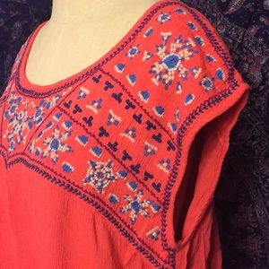 NWOT American Eagle Embroidered Tank